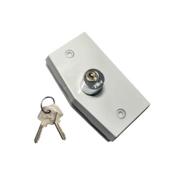 Imagem de Fechadura Para Porta De Correr G3530 Zamac - Branco