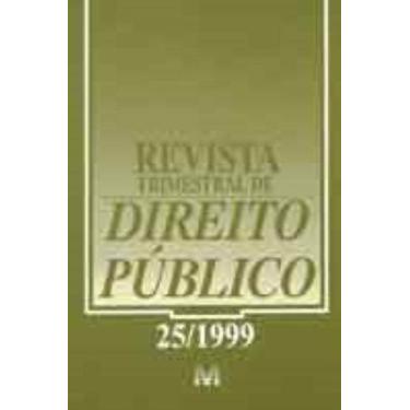 Imagem de Revista trimestral de direito publico ed. 25 - MALHEIROS EDITORES, 3