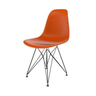 Imagem de Cadeira Eames Terracora e Preta - Mobly