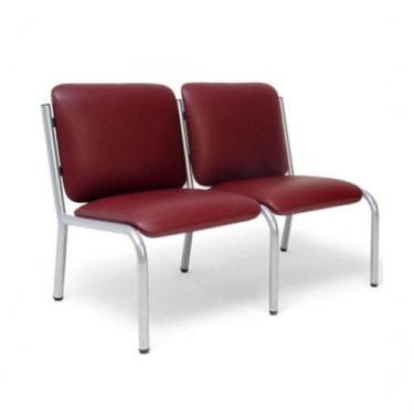 Imagem de Sofá Recepção De Escritório Linha Recepção Plus Vermelho - OUTRAS MARC