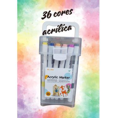Imagem de Canetinha para colorir livro de colorir pintar Bobi Gudi 36, 48 ou 60 cores