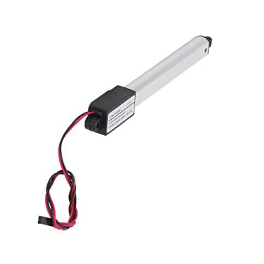 Imagem de WALFRONT 12V Motor do Atuador Elétrico 64N Força Máxima de Alumínio e ABS Construção Projeto Seguro Operação Fácil Com Toolchuck Ideal para Máquinas Agrícolas (100mm)