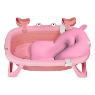 Imagem de Banho Infantil Com Banheira Vitoriana Dobrável E Cama Flutua - Tibaby,