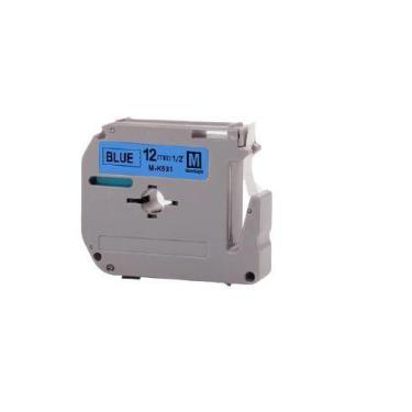 Imagem de Fita Compatível Brother M-K531 Azul 12mm - no-brand