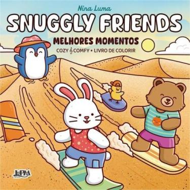 Imagem de Snuggly friends: melhores momentos - livro de colorir - vol. 4 - L&PM