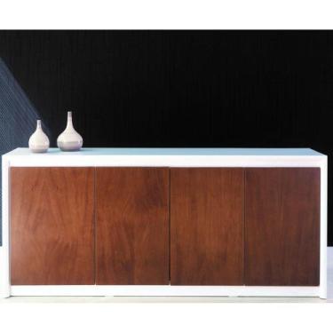 Imagem de Buffet de Madeira Raissa 180 cm com 4 Portas e 1 Gaveta Interna - Nobr