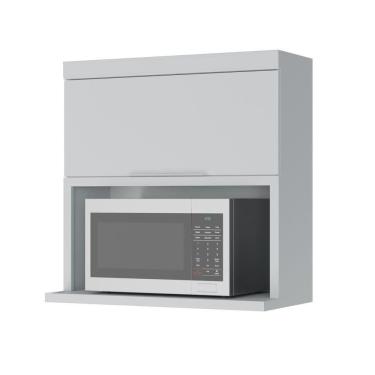 Imagem de Armário Aéreo 1 Porta Marquesa 100% Mdf Branco