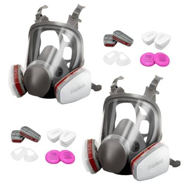 Imagem de Máscara de gás GZYZAMZ 6800 Full Face com filtros 2097 e 6001CN