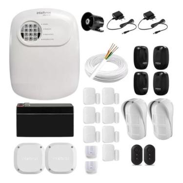 Imagem de Kit Alarme Intelbras ANM 24 NET Híbrido Central App, Sensores Externos