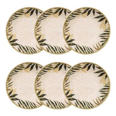 Imagem de Jogo de 6 Pratos Fundos 20,5 cm Oxford Unni Tropicano