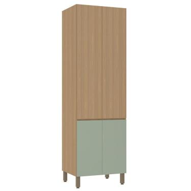 Imagem de Paneleiro Duplo 70cm 4 Portas Slim Luciane Móveis