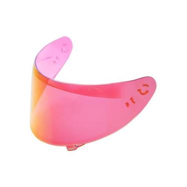 Imagem de Viseira asx v18b revo clear vermelha - ASX Capacetes