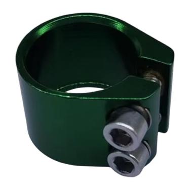 Imagem de Zxpjkyu Grampo de Tubo de Assento, 1,13 Polegadas de Alto Desempenho Instalável Componente Tensor de Bicicleta Grampo de Tubo de Assento, Verde, Tamanho real
