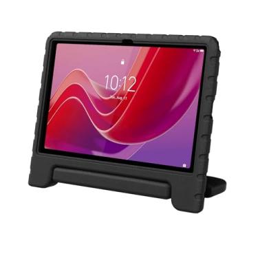 Imagem de BILLISGOVA Capa para Lenovo Tab M11 com suporte giratório, nova capa infantil resistente à prova de choque para Lenovo Tab M11/Tab K11 LTE 11 polegadas 2024, preta