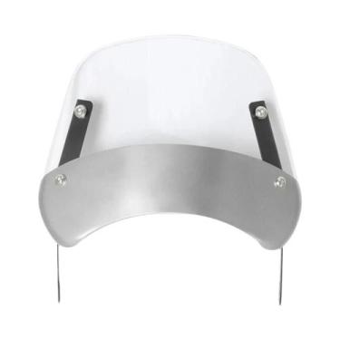 Imagem de Pára-brisa defletor de vento para farol de motocicleta universal para 