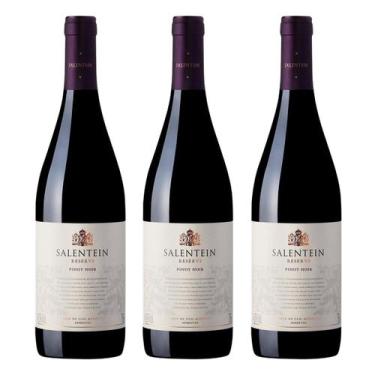 Imagem de Kit 03 Un. Vinho Tinto Salentein Reserve Pinot Noir 750ml