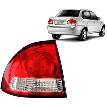 Imagem de Lanterna Traseira Corsa 11 a 15 Canto Ré Cristal Acrílico Le - COFRAN 