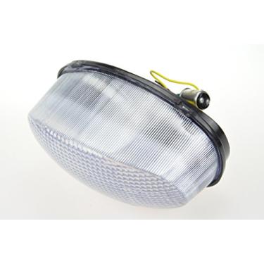Imagem de TOPZONE Adequado para Triumph Daytona 955i; velocidade tripla; Sprint ST; Sprint RS; TT600; velocidade quatro; luz traseira de freio de LED + indicadores de seta integrados integrados (transparente)