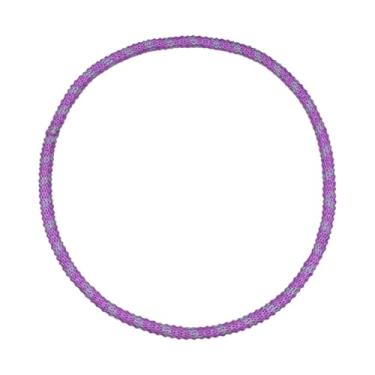 Imagem de Fenteer Argola de ginástica com mola circular, design versátil e confortável para a cintura, anel de exercícios, argola de abdômen com peso para pilates, para, Roxo