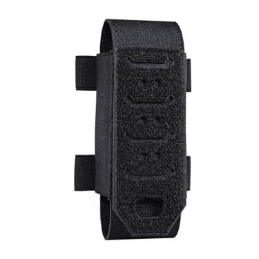 Imagem de Bolsa de torniquete IFAK para armazenamento de kit de trauma, suporte de torniquete JX Tacfancier com tampa plana montada em molle, suporte TQ para tesouras de trauma