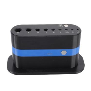 Imagem de SPYMINNPOO Rack de Armazenamento Hexadecimal, Ferramenta de Organizador de Chaves de Bicicleta Em Forma de L para Entusiastas do Ciclismo