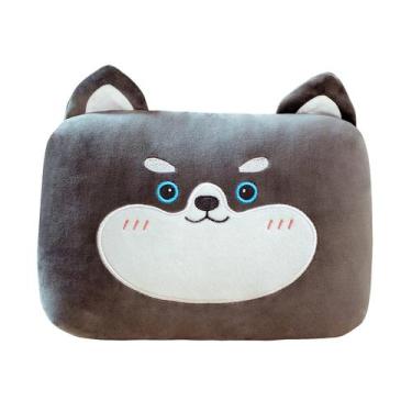 Imagem de Boneca de dinossauro macia fofa criativa casal dinossauro boneca trave