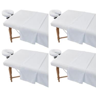 Imagem de Conjunto de lençóis de mesa de massagem KAKU HOME Extra Thick Microfib