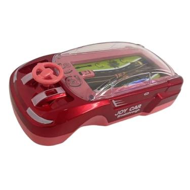 Imagem de Yunhgft Brinquedo de Carro para, Simulação de Direção com Música Suave, Caminhão de Corrida Realista, Dispositivo de Jogo Portátil para O Dia Crianças, Vermelho