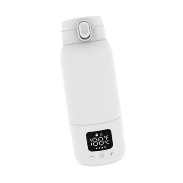 Imagem de Fenteer Aquecedor de mamadeiras portátil para viagem, carregamento rápido, multifuncional, para uso externo, chá de bebê, alimentação doméstica, itens, Cy522