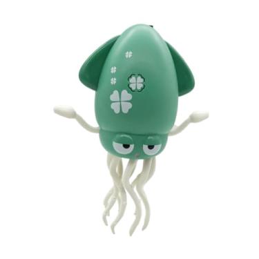 Imagem de Milageto Brinquedo Elétrico de Polvo Engatinhante com Dança Automática E Evita Obstáculos Automaticamente, Presente de Feriado para Crianças Engatinhando E And, verde