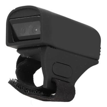 Imagem de Zhjvihx Leitor de Código de Barras Sem Fio, Scanner de Código de Anel de 300mAh para Shopping Center para Digitalização de 2D 2D