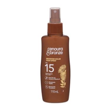 Imagem de Bronzeador Óleo Spray FPS 15 Cenoura & Bronze 110ml