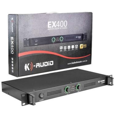 Imagem de Amplificador De Potência 400w Profissional 2 Canais Bivolt - K AUDIO