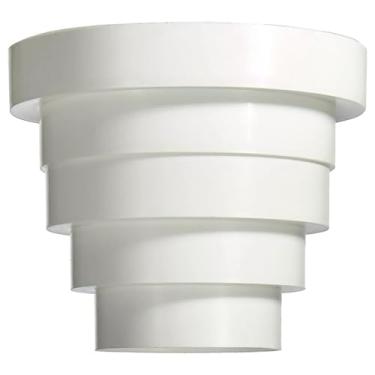 Imagem de Redutor de duto de exaustão 80/100/120/125/150 mm conector de tubo conversor de tamanho de tubo de ventilação para sistema de ventilação em linha doméstico