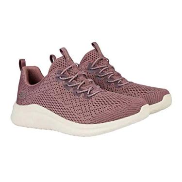 Imagem de Tênis Bungee Feminino Ultra Flex Skechers - Tênis Feminino (Mauve, 6)