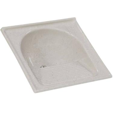 Imagem de Tanque Granitado Sintético Simples N°1 com 60x60cm Travertino - 500314 - A.J.RORATO