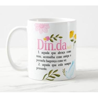 Imagem de Caneca Dinda Significado Floral