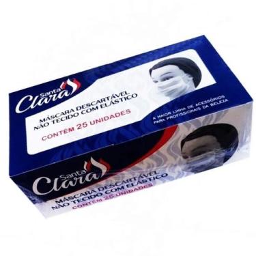 Imagem de Máscara Descartável com Elástico TNT 25 Unids - Santa Clara