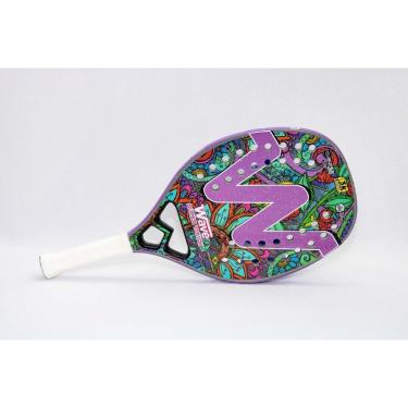 Imagem de Raquete de Beach Tennis Super Touch 3K Roxa -  Wave-Unissex