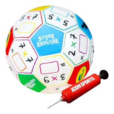 Imagem de Crayola Bola de futebol oficial - unissex infantil - CRAY206BL Caixa multiplicação tamanho 5