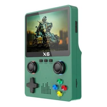 Imagem de Game Portatil console video game de mão 6 mil jogos - OASIS, Verde
