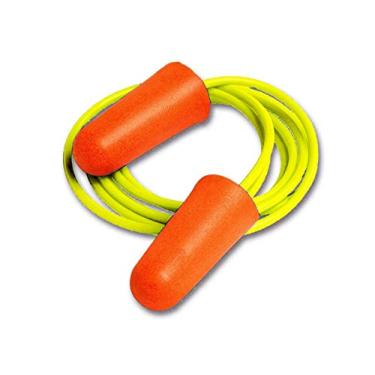 Imagem de ERB 14382 Tampões de ouvido descartáveis de espuma Erb03C Safety Erb03C, tamanho único, laranja