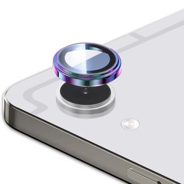 Imagem de Zeking (2 conjuntos de protetores de lente de câmera compatíveis com Samsung Galaxy Tab S11, claridade HD resistente a arranhões, vidro temperado ultrafino 9H com bordas de alumínio, capa de lente de