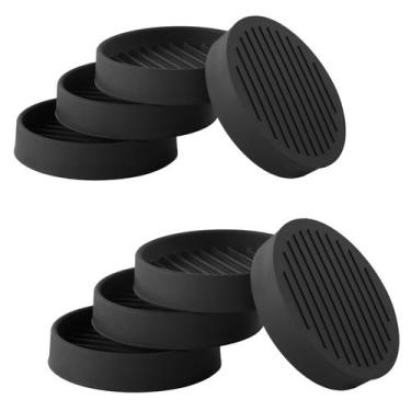 Imagem de Copos de rodízio para móveis Jayen Round Rubber de 2,5 x 2,5 polegadas