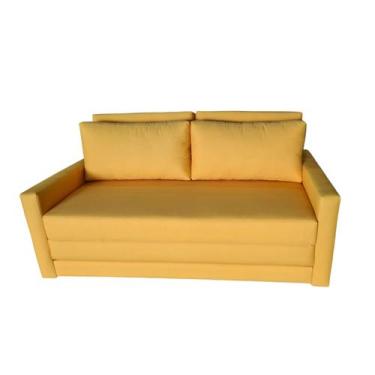 Imagem de Sofá Cama Casal Tecido Impermeável Acquablock Medida 160cm - 4R Estofa