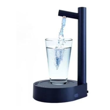 Imagem de Bebedouro Automático Dispenser de Água com Bomba Elétrica Recarregável USB para Galão/Garrafão 20L - Bomba de Água Portátil Universal Compatível com Todos Galões