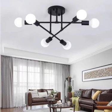 Imagem de Lâmpadas de teto LED para sala de estar 6/8 cabeças 220V