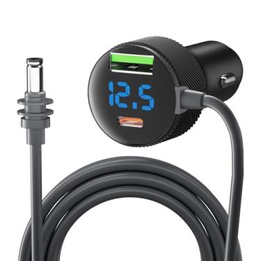 Imagem de Mini cabo Starlink de 3 m, 3 em 1 Starlink mini carregador de carro cabo de alimentação CC isqueiro atualizado