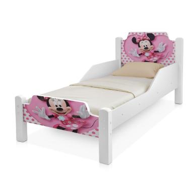 Imagem de Cama para menina da Minnie com proteção lateral