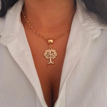 Imagem de Colar árvore da vida Banhado a ouro 18k - Nathalia Biju
